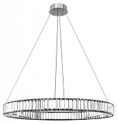 Подвесной светильник Loft it Crystal R1ng 10135/800 Chrome цвет плафона/подвески Прозрачный, цвет арматуры Хром-1