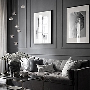 Подвесной светильник Loft it Ra1n 10151 цвет плафона/подвески Прозрачный, цвет арматуры Хром-3