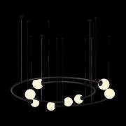 Подвесной светильник Loft it 1nf1n1te 10155/1100 Black цвет плафона/подвески Белый, цвет арматуры Черный-2