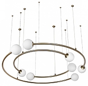 Подвесной светильник Loft it 1nf1n1te 10155/1100 Gold цвет плафона/подвески Белый, цвет арматуры Золото