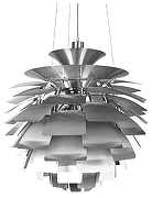 Подвесной светильник Loft it Artichoke 10156/600 Silver цвет плафона/подвески Серебро, цвет арматуры Белый