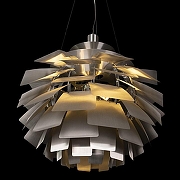 Подвесной светильник Loft it Artichoke 10156/800 Silver цвет плафона/подвески Серебро, цвет арматуры Белый-1