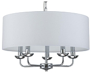 Подвесной светильник Escada Bov1lla 10175/5PL цвет плафона/подвески Белый, цвет арматуры Хром