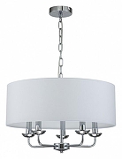 Подвесной светильник Escada Bov1lla 10175/5PL цвет плафона/подвески Белый, цвет арматуры Хром-1