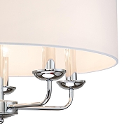 Подвесной светильник Escada Bov1lla 10175/5PL цвет плафона/подвески Белый, цвет арматуры Хром-4