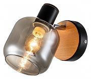 Спот Escada Hugge 10177/1A Black цвет плафона/подвески Серый, цвет арматуры Коричневый, Черный-2