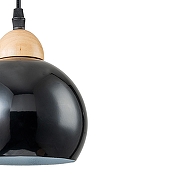 Подвесной светильник Escada Solo 10178/1S Black цвет плафона/подвески Черный, цвет арматуры Черный-3