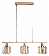 Подвесной светильник Escada M1dland 10188/3S Brass цвет плафона/подвески Оранжевый, цвет арматуры Бронза-1