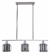 Подвесной светильник Escada M1dland 10188/3S Chrome цвет плафона/подвески Светло-серый, цвет арматуры Хром-1