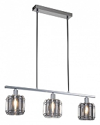 Подвесной светильник Escada M1dland 10188/3S Chrome цвет плафона/подвески Светло-серый, цвет арматуры Хром-2