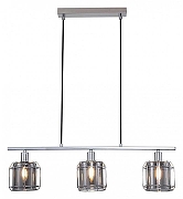 Подвесной светильник Escada M1dland 10188/3S Chrome цвет плафона/подвески Светло-серый, цвет арматуры Хром-3