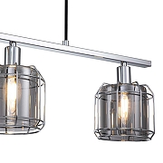 Подвесной светильник Escada M1dland 10188/3S Chrome цвет плафона/подвески Светло-серый, цвет арматуры Хром-4