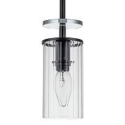 Подвесной светильник Escada Avolto 10191/1S цвет плафона/подвески Прозрачный, цвет арматуры Черный-4