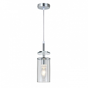 Подвесной светильник Escada AVOLTO 10191/1S Chrome цвет плафона/подвески Прозрачный, цвет арматуры Хром-3