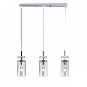 Подвесной светильник Escada AVOLTO 10191/3S Chrome цвет плафона/подвески Прозрачный, цвет арматуры Хром-1