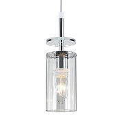 Подвесной светильник Escada AVOLTO 10191/3S Chrome цвет плафона/подвески Прозрачный, цвет арматуры Хром-3