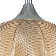 Подвесной светильник Escada P1on 10194/1S Amber цвет плафона/подвески Оранжевый, цвет арматуры Хром-3