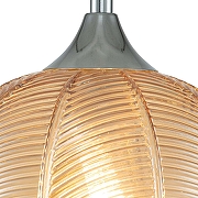 Подвесной светильник Escada P1on 10194/1S Amber цвет плафона/подвески Оранжевый, цвет арматуры Хром-4