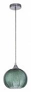Подвесной светильник Escada P1on 10194/1S Green цвет плафона/подвески Зеленый, цвет арматуры Хром-1