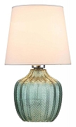 Настольная лампа Escada Pion 10194/L Green цвет плафона/подвески Белый, цвет арматуры Зеленый-1