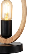 Настольная лампа Escada Rustic 10196/T цвет плафона/подвески Коричневый, цвет арматуры Черный-4