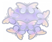 Накладной светильник Escada Butterfly 10205/5LED цвет плафона/подвески Белый, цвет арматуры Белый-1