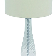 Настольная лампа Escada Ersa 10206/T Clear цвет плафона/подвески Белый, цвет арматуры Прозрачный, Хром-1
