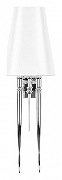 Бра Loft it Brun1lde 10207W/L Chrome цвет плафона/подвески Белый, цвет арматуры Хром-2