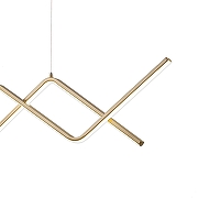 Подвесной светильник Escada Zigzag 10208/S LED цвет Золото-2
