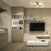 Накладной светильник Escada Scales 10209/2LED Black цвет плафона/подвески Белый, Черный, цвет арматуры Черный-5