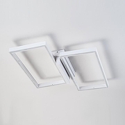 Накладной светильник Escada Scales 10209/2LED White цвет плафона/подвески Белый, цвет арматуры Белый-1