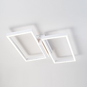 Накладной светильник Escada Scales 10209/2LED White цвет плафона/подвески Белый, цвет арматуры Белый-2