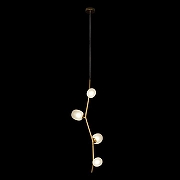 Подвесной светильник Loft it Sakura 10212/4P Gold цвет плафона/подвески Оранжевый, цвет арматуры Золото-3