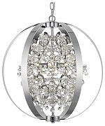 Подвесной светильник Simple Story 1021 1021-5PL цвет плафона/подвески Прозрачный, цвет арматуры Хром