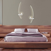 Бра Escada Ray 10220/2LED White L цвет плафона/подвески Белый, цвет арматуры Белый-4