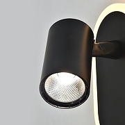 Бра Escada Omega 10222/2LED Black цвет плафона/подвески Черный, цвет арматуры Черный-1