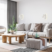 Бра Escada Omega 10222/2LED White цвет плафона/подвески Белый, цвет арматуры Белый-4