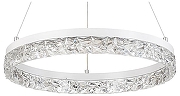 Подвесной светильник Escada Glacial 10224/SG LED цвет плафона/подвески Прозрачный, цвет арматуры Белый