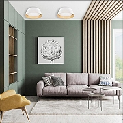 Накладной светильник Loft it Evans 10224 White цвет плафона/подвески Белый, Красный, цвет арматуры Белый-4