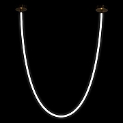 Подвесной светильник Loft it Lor1 10230/3000 цвет плафона/подвески Белый, цвет арматуры Золото-2