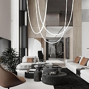 Подвесной светильник Loft it Lor1 10230/3000 цвет плафона/подвески Белый, цвет арматуры Золото-6