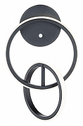 Бра Escada Relat1on 10230/SG LED Black цвет плафона/подвески Белый, Черный, цвет арматуры Черный