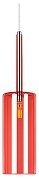 Подвесной светильник Loft it Sp1llray 10232/B Red цвет плафона/подвески Красный, цвет арматуры Хром