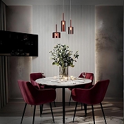 Подвесной светильник Loft it Sp1llray 10232/B Red цвет плафона/подвески Красный, цвет арматуры Хром-5