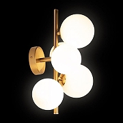 Бра Loft it Tely 10236/5W цвет плафона/подвески Белый, цвет арматуры Золото-2