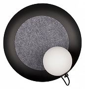 Накладной светильник Loft it Wonders 10237W Black цвет плафона/подвески Белый, цвет арматуры Черный-1