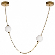 Подвесной светильник Loft it Embrace 10242/600 Gold цвет плафона/подвески Белый, цвет арматуры Золото