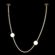 Подвесной светильник Loft it Embrace 10242/800 Gold цвет плафона/подвески Белый, цвет арматуры Золото-3