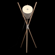 Торшер Loft it Bobbin 10245F White цвет плафона/подвески Белый, цвет арматуры Белый, Коричневый-3