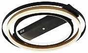 Накладной светильник Escada Lagom 10247/2LED цвет плафона/подвески Белый, Коричневый, Черный, цвет арматуры Черный-1